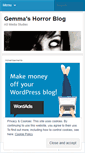 Mobile Screenshot of gemmahorror.wordpress.com