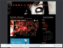 Tablet Screenshot of gemmahorror.wordpress.com