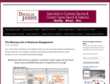 Tablet Screenshot of douglasjacksonrecruitment.wordpress.com