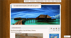 Desktop Screenshot of anmiguel.wordpress.com