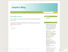 Tablet Screenshot of jimgito.wordpress.com