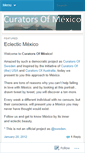 Mobile Screenshot of curatorsofmexico.wordpress.com