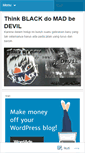 Mobile Screenshot of blackdevil22mad.wordpress.com
