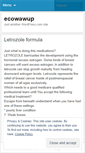 Mobile Screenshot of ecowawup.wordpress.com