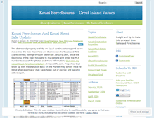 Tablet Screenshot of kauaiforeclosure.wordpress.com