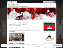 Tablet Screenshot of khmerempire.wordpress.com