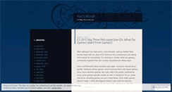 Desktop Screenshot of kariohki.wordpress.com