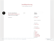 Tablet Screenshot of brandhkgordonwong.wordpress.com