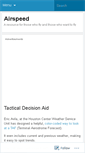 Mobile Screenshot of airspeed.wordpress.com