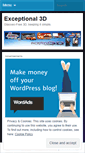 Mobile Screenshot of exceptional3d.wordpress.com