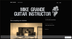 Desktop Screenshot of mikegrande.wordpress.com