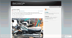 Desktop Screenshot of gbackcustoms.wordpress.com