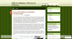 Desktop Screenshot of gifttopakistan.wordpress.com