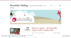 Desktop Screenshot of piccalilly.wordpress.com