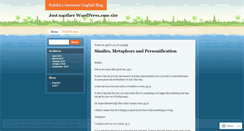 Desktop Screenshot of g6englishsingh.wordpress.com