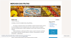Desktop Screenshot of mercadosdasfrutas.wordpress.com
