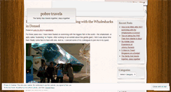Desktop Screenshot of pobretravels.wordpress.com