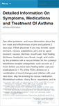 Mobile Screenshot of healasthma.wordpress.com