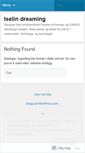 Mobile Screenshot of iselindreaming.wordpress.com