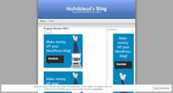 Desktop Screenshot of muhddaud.wordpress.com