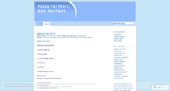 Desktop Screenshot of kekpastatarifleri.wordpress.com