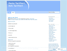 Tablet Screenshot of kekpastatarifleri.wordpress.com