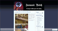 Desktop Screenshot of jurassicreich.wordpress.com
