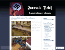 Tablet Screenshot of jurassicreich.wordpress.com