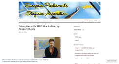 Desktop Screenshot of epstage.wordpress.com
