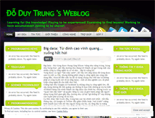 Tablet Screenshot of doduytrung.wordpress.com