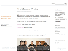 Tablet Screenshot of georgiabluephotography.wordpress.com