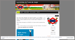 Desktop Screenshot of fueradejuegorioja.wordpress.com