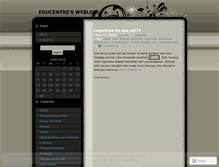 Tablet Screenshot of educentre.wordpress.com