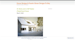 Desktop Screenshot of housedesignsforsale.wordpress.com