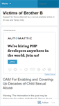 Mobile Screenshot of bbvictims.wordpress.com