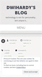 Mobile Screenshot of dwihardy.wordpress.com
