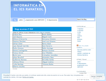 Tablet Screenshot of iesravatxolinfo.wordpress.com