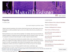 Tablet Screenshot of maravillosisimo.wordpress.com