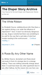 Mobile Screenshot of diaperstoryarchive.wordpress.com