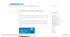 Desktop Screenshot of nidigitalforum.wordpress.com