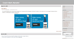 Desktop Screenshot of maradei.wordpress.com