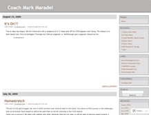 Tablet Screenshot of maradei.wordpress.com