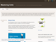 Tablet Screenshot of masteringceltx.wordpress.com