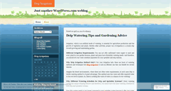 Desktop Screenshot of dripirrigationsystem.wordpress.com