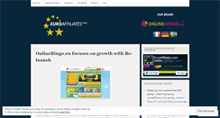 Desktop Screenshot of euroaffiliates.wordpress.com