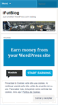 Mobile Screenshot of ifutblog.wordpress.com
