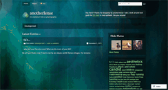 Desktop Screenshot of anotherlense.wordpress.com