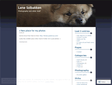 Tablet Screenshot of leneso.wordpress.com
