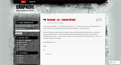 Desktop Screenshot of crap4life.wordpress.com