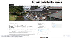 Desktop Screenshot of etruriaindustrialmuseum.wordpress.com
